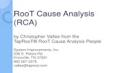 RooT Cause Analysis (RCA)ieeewestcoast.com/wp-content/uploads/2017/10/2017-IEEE...RooT Cause Analysis (RCA) by Christopher Vallee from the TapRooT® RooT Cause Analysis People System