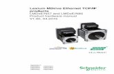 Lexium MDrive Ethernet TCP/IP products€¦ · Lexium MDrive TCP/IP products Manual Date Revision Changes 07/31/2013 V1.00, 07.2013 Initial release 01/14/2014 V1.00, 01.2014 Added