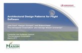 Architectural Design Patterns for Flight Softwarerpettit/files/lectures/MOBERTES.pdf · Selecting Patterns for FSW • Select existing design patterns from the DRE domain that support