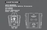 AT-6000 Advanced Wire Tracers · 2020-03-04 · Advanced Wire Tracers AT-6020 AT-6030 User Manual NCV ENG FRE SPA. AT-6000 Advanced Wire Tracer AT-6020 AT-6030 User Manual 02/2020,