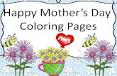 Happy Mother’s Day Coloring Pages ...