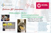 Studenten GO³ presenteren……chemieleerkracht.blackbox.website/wp-content/uploads/... · 2019-06-11 · Informatica Onderwijsvakken Biologie Natuurweten-schappen STEM Chemie Fysica