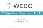 PC16 NW Pump Storage Study Results PC16 - Pump Storage... · 2017-01-17 · PC16 Scope •Study Requestor: National Grid •PC23b study changes from 2026 CC –Renewable generation