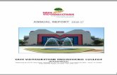 ANNUAL REPORT 2016-17 - SVEC TirupatiSree Vidyanikethan Engineering College (Autonomous) Annual Report 2016-17 1 ANNUAL REPORT 2016-17 (Approved by AICTE, New Delhi; Affiliated to
