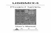 USB MIX 4 Manual-V1 3-21-18artproaudio.com/framework/uploads/2018/06/om_usbmix4.pdf · channels CH1 and CH2. Pan Control For channels CH1 and CH2, to send the mono signal in, creating