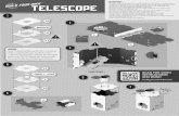 Build Your Own Kits – Amazing Cardboard Gadgets …...TELESCOPE Al MIRROR MIRROR Lewe the protective films on the mirror until you ore ready to build the telescope. The BLUE covered