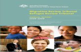 Migration Review tribunal Refugee Review tribunal · 2014-10-17 · Complaints 50 Community and interagency ... Case studies 54 contents. 6 Migration Review tribunal & Refugee Review