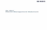 Q1 2017 Management Statem Interim Management Statement/media/Files/R/RBS-IR/results-center/rbs... · Conference ID: 58172437 UK Free Call – 0800 ... Q1 2017 results and background