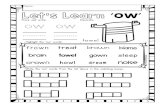 ow diphthongs - Kindergarten Resources€¦ · Title: ow diphthongs.pdf Author: lisa roberts Created Date: 4/25/2020 4:07:05 PM