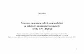 w szkołach ponadpodstawowych nr RE SPP 2/2018religiaewangelicka.pl/pluginfile.php/1049/block_html... · 2019-05-10 · małżeostwo, monogamia, poligamia). 6 Małżeostwa wyznaniowo