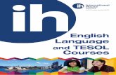 Language and TESOL Courses · 2014-04-16 · Teacher Training centres. • Best nationality mix in Australia! • Flexible Semi Intensive courses, allowing students to move from morning