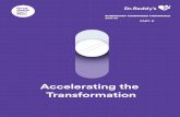 Accelerating the Transformation · 1 day ago · 30 Dr. Reddy’s Laboratories (UK) Limited 837 Part-C ... matters related to the going concern and using the accounting principle