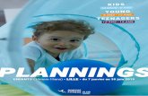 PLANNINGS - Domyos by Decathlon · 2019-01-25 · PLANNINGS ENFANTS (10mois-15ans) • LILLE • du 7 janvier au 30 juin 2019 S UNG S ANS ANS ANS. KIDS 10MOIS-6ANS PLANNING DES ÉVÉNEMENTS