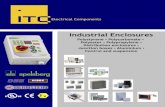 Enclosures for Control, Automation, · Enclosures for Control, Automation, Electrical Distribution & Electronic Components ITC is the source for your non-metallic and aluminum enclosures