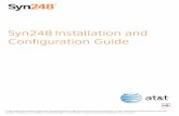 Syn248 Installation and Configuration Guideatt.vtp-media.com/media/p/document2/products/{1CF5A933-11F2-43… · FW Ver: Z003 S-Series: 1. .0. Syn248 Installation and Configuration