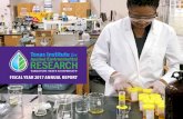 FISCAL YEAR 2017 ANNUAL REPORT - Tarleton …...and nutrient tracking tool 12 Student & Community Engagement, 2017 Highlights Welcome from the Executive Director QUENTON DOKKEN, PH.D.