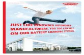 WE HAVE THREE DIVISIONS AND ONE PASSION: SHIFTING THE … · 2015-04-22 · / Ideal for winter storage of starter batteries for cars, commercial vehicles, motor bikes, vintage cars,