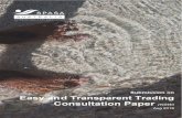 Easy and Transparent Trading Consultation Paper · The Swimming Pool and Spa Association of Australia (SPASA) is the peak industry body representing the interests of the swimming