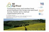 Comparing mean and median food prices between the living ...from Mysupermarket.co.uk. 6 Securing sustainable, resilient & healthy food supplies for all Methods – Kantar Scotland