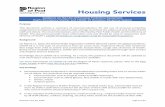 Housing services - Guidance on the use of Personal ......Cleaning staff •Cleaning communal spaces, high-touch surfaces and client Congregate Living for rooms after discharge •