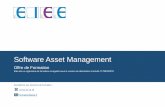Software Asset Management€¦ · Pratiques constatées sur le marché (Microsoft, Oracle, IBM, Vmware + autres éditeurs) Risques d’un audit Comment préparer / anticiper un audit