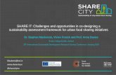 SHARE IT: Challenges and opportunities in co-designing a ... · SHARE IT: Challenges and opportunities in co-designing a sustainability assessment framework for urban food sharing