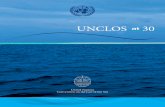 UNCLOS at 30page 3 30. th. Anniversary United Nations Convention on the Law of the Sea. UNCLOS . at. 30. these three instruments provide a comprehensive legal . regime for all activities