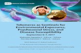 Telomeres as Sentinels for Environmental Exposures ... · PDF file Telomeres as Sentinels for Environmental Exposures, Psychosocial Stress, and Disease Susceptibility September 6-7,