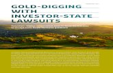 GOLD-DIGGING WITH INVESTOR-STATE LAWSUITScorporateeurope.org/sites/default/files/... · Canadian mining corporation sues to force Romanians to accept toxic Roşia Montană goldmine