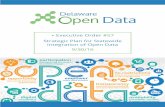 s Strategic Plan for Statewide Integration of Open …...The Governor signed Executive Order #57 on January 27, 2016, which created the Open Data Council. The The Open Data Council