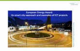 European Energy Award: its smart city approach and ... · European Energy Award: its smart city approach and examples of ICT projects Charlotte Spoerndli, European Energy Award Office,