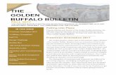 THE GOLDEN BUFFALO BULLETIN - Today at Minesinside.mines.edu/UserFiles/Image/militaryscience/Golden Buffalo Battalion Fall 17...the “zombies” right on their tail. Once tagged,