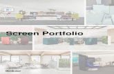 Screen Portfolio - LOTH, Inc. · 2020-04-22 · boundaries within collaboration spaces. It rotates, with whiteboard on one side and fabric on the other. Steelcase B-Free Screen. Knit
