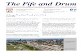 A Large New Park North of Fort York · 2015-06-12 · A Large New Park North of Fort York by Robert Allsopp The Newsletter of The Friends of Fort York and Garrison Common v. 18 No.