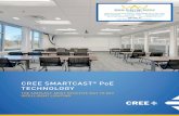 CREE SMARTCAST TECHNOLOGYroyalelectric.com/electricalist-pdfs/Cree SmartCast® PoE Technology… · It can work independently or use SmartCast ® Link for full integration into the