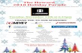 2018 Holiday Parade Poster - Downtown Os · PDF file Oshkosh Heating & Air DealerSocket Visit Oshkosh Choice Bank Murken Insurance The Roxy Silver Star Brands Nicolet Bank 920 Tattoo