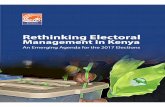 Rethinking Electoral Management in Kenya - AfriCOG · 2019-03-10 · Rethinking Electoral Management in Kenya An Emerging Agenda for the 2017 Elections. About Us The Africa Centre