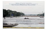 Supplemental Request for Federal Assistance Hurricane ... · Hurricane Matthew Impacts Hurricane Matthew hit North Carolina on October 8, 2016 as a Category 1 storm. The devastation