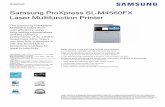 Samsung ProXpress SL-M4560FX Laser Multifunction Printerbrochure.copiercatalog.com/hp/c05942514.pdfProduct Dimensions W x D x H: 17.05 x 18.09 x 22.59 in; Maximum: 26.5 x 30.43 x 44.4
