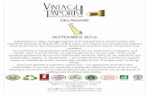 DELAWARE SEPTEMBER 2016 - Vintage Imports, Inc....find Cabernet that is true to the definition of a ‘cult’ wine, yet is affordable. The wine comes together with forward-fruit and