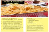 mac & cheese recipe - st-ignatius.net€¦ · • 10 oz. shredded Cheddar cheese • 1 cup bread crumbs Cook macaroni according to directions on box. Drain and set aside. Saute onions
