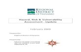 Hazard, Risk & Vulnerability Assessment - Update · 2020-03-06 · The intent of this Hazard Risk and Vulnerability Assessment is to provide a basis from which local planners, politicians,