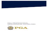 PGA PROFESSIONAL MERCHANDISE GUIDELINESs3.amazonaws.com/MarcomCentral/Logos/PDF/PGA_Pr... · merchandise. This includes applying the merchandise signature to an assortment of licensed