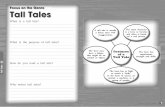 Focus on the Genre Tall Tales - Benchmark Education Companyblresources.benchmarkeducation.com/...GenrePstrs.pdf · Tall Tales 1 B enchmark e ducation c ompany ® ©2010 Benchmark