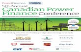 5th Annual Canadian Power FinanceConferencePresident – Communications,Innergex Renewable Energy Inc. Paul Cutler,Treasurer,NextEra Energy,Inc. John Carson,Chief Executive Officer,Alterra