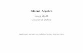 Georg Struth - University of Birminghamevents.cs.bham.ac.uk/mgs2012/lectures/StruthSlides.pdf · slogan: Kleene algebras are algebras of regular events Kozen has shown that an equation
