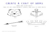 Create a COAT OF ARMS - Happy Strong Home · Title: Create a COAT OF ARMS Author: Julie Kieras Created Date: 9/27/2015 6:03:05 PM