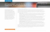 PTX5000 and PTX3000 Packet Transport Routers...Figure 1: PTX Series Routers deliver performance, flexibility, and SDN programmability for service providers. 3 PTX5000 and PTX3000 Packet