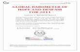 Global Barometer on Hope and Despair for 2011 Vol.1gilanifoundation.com/homepage/eoy/GlobalBarometer... · Rahid Ahmed ORG Quest Research Ltd. Bangladesh William Sterckmans Dedicated