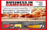 BREEDING SECTOR IN CAMEROON Breeders’ resilience · President Paul Biya’s new mandate will be full of perspec-tives, as it has been placed under the prism of great oppor-tunities